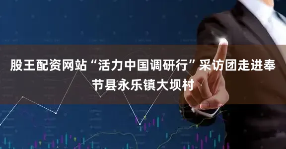 股王配资网站“活力中国调研行”采访团走进奉节县永乐镇大坝村